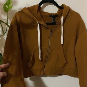 Cropped hoodie